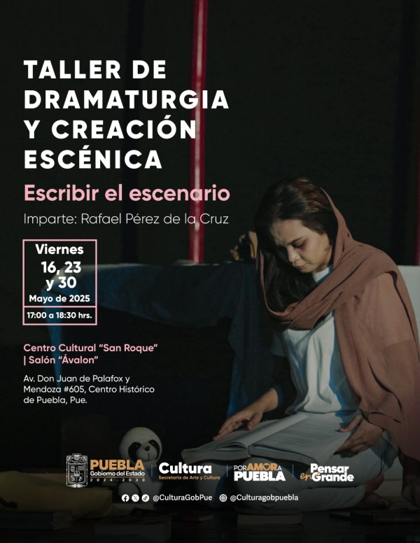 Secretaría de Arte y Cultura ofrece talleres literarios en San Roque