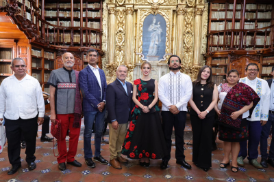 BIBLIOTECA PALAFOXIANA CELEBRA 380 A&Ntilde;OS DE SER MEMORIA VIVA DE PUEBLA