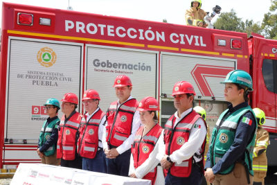 PUEBLA SE SUMA AL SIMULACRO NACIONAL 2026 Y GOBIERNO ESTATAL FORTALECE CAPACIDAD PREVENTIVA
