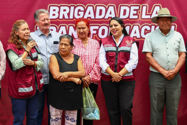 Tonantzin Fern&aacute;ndez fortalece las acciones de mantenimiento urbano con la Brigada de la Transformaci&oacute;n