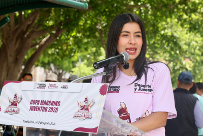 TALENTO POBLANO HACE VIBRAR LA COPA MARCHING JUVENTUD 2026 CON M&Uacute;SICA Y GALLARD&Iacute;A