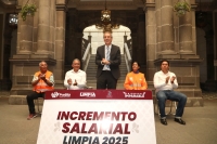Gobierno de la Ciudad firma convenio de la Revisión Salarial 2025 para trabajadores del organismo de limpia