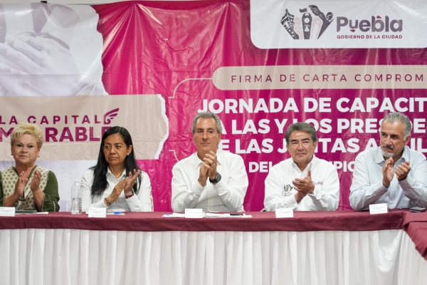 Impulsa Pepe Chedraui profesionalización de las y los presidentes auxiliares