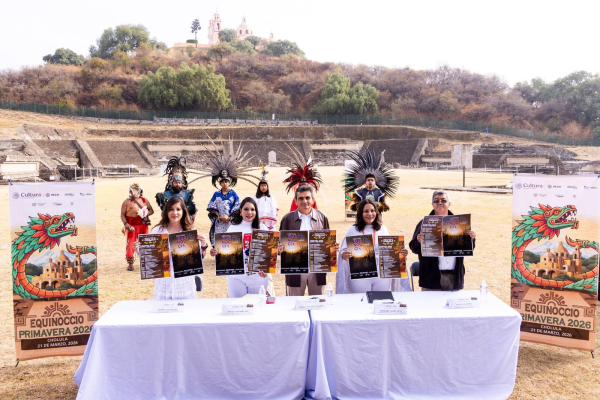 Presentan actividades conjuntas para el Equinoccio 2026, entre ellas el &ldquo;Ritual a Quetzalc&oacute;atl&rdquo;