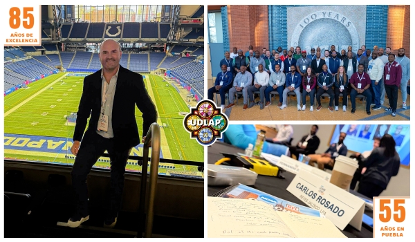 Egresado UDLAP, único mexicano invitado a la NCAA and NFL Coaches Academy 2025