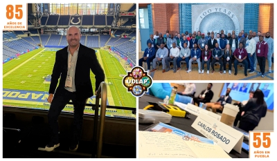 Egresado UDLAP, único mexicano invitado a la NCAA and NFL Coaches Academy 2025