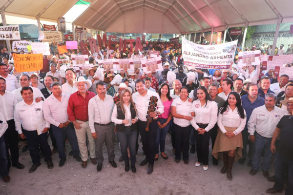 ARMENTA MIER ENCABEZA BANDERAZO DE INICIO A MODERNIZACI&Oacute;N DE CARRETERA FEDERAL SAN HIP&Oacute;LITO-XALAPA