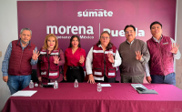Morena Puebla destaca labor legislativa de Rosario Orozco y el impulso al campo poblano