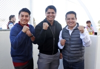 CELEBRA OMAR MUÑOZ REACTIVACIÓN DEL VELÓDROMO SALOMÓN JAULI