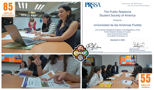 La UDLAP establece el primer capítulo mexicano de la sociedad Estudiantil de Relaciones Públicas de América