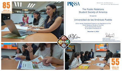 La UDLAP establece el primer capítulo mexicano de la sociedad Estudiantil de Relaciones Públicas de América