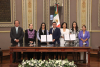 Congreso del Estado e IMSS firman convenio de colaboraci&oacute;n