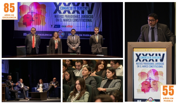 La UDLAP realiza su Congreso de Derecho discutiendo los nuevos paradigmas jurídicos