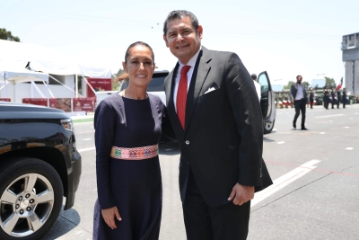 Gabinete del Gobierno de la presidenta Claudia Sheinbaum asiste a Conmemoración de Batalla de Puebla