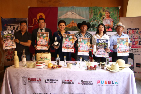 Todo listo para la 2&ordf; Feria del Mezcal de Caltepec