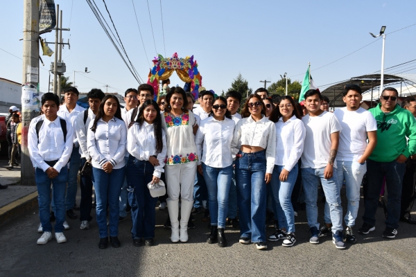 Participación de UTH en el 219 Natalicio de Benito Juárez