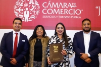Firma Gobierno de Cholula convenio de colaboración con la Cámara de Comercio