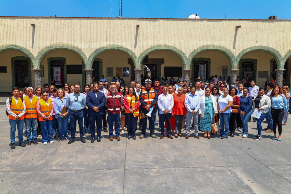 San Pedro Cholula se suma al Primer Simulacro Nacional 2026