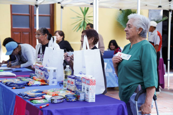 Contin&uacute;a San Andr&eacute;s Cholula con apoyos alimentarios para las familias sanandrese&ntilde;as