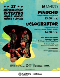 asa de la Cultura tendrá actividades del Gran Maratón Nacional de Teatro