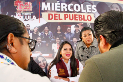 Tonantzin Fern&aacute;ndez reafirma gobierno cercano con el programa Mi&eacute;rcoles del Pueblo